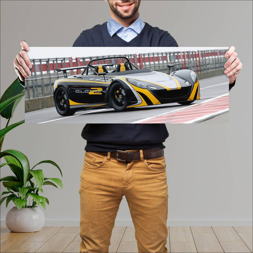 Cuadro 30x80cm Auto 2007 Lotus 2 Eleven Auto 67