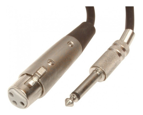 Cable Xlr Canon Hembra A Plug Macho 6.3mm