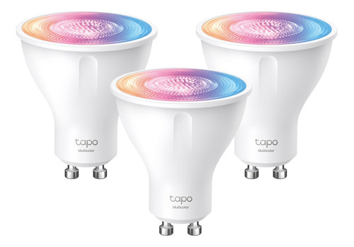 Tapo L630 Bombilla Gu10 Dicroico Multicolor Wi-fi 3 Pack