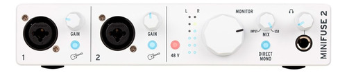 Interfaz De Audio Arturia Minisfuse 2 Blanca