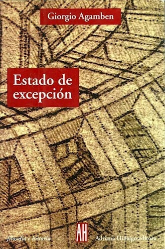 Estado De Excepcion (5 Edicion) - Agamben Giorgio (papel)