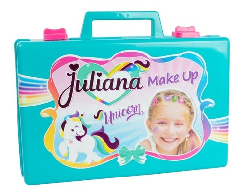 Valija Juliana Make Up Unicorn Maquillaje Grande Unicornio