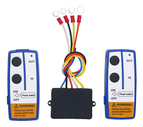 Qook 2 Interruptores Inalámbricos De Recuperación De 12 V Co