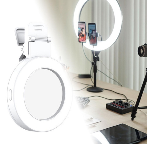 . Luz De Relleno For Teléfono, Piezas For Selfie, Lámpara