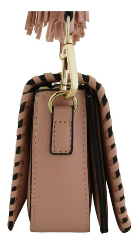 Imagen 4 de 4 de Cartera Bandolera Trenzada Pu Hermosa Diseño