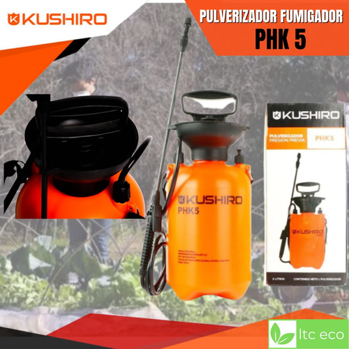 Fumigador Pulverizador Mochila 5 Lts Jardin Plantas Rociador