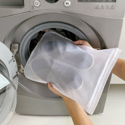 Imagem 5 de 8 de Kit 3 Saco Protetor Zíper Lavar Roupa Intima E Delicada G