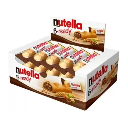 Nutella B-ready Galleta Rellena Caja 10 Pzas Dulces Ferrero