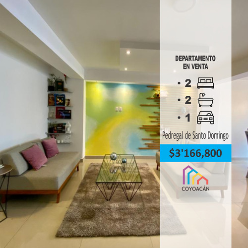 Venta Departamento En  Santo Domingo, Coyoacán