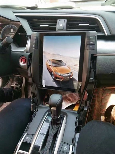 Tesla Android Honda Civic 2016-2019 Wifi Gps Carplay Touch