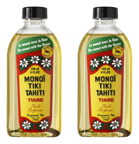 Monoi Tiki Tahiti - Aceite De Coco Tiare - Fragancia Origina