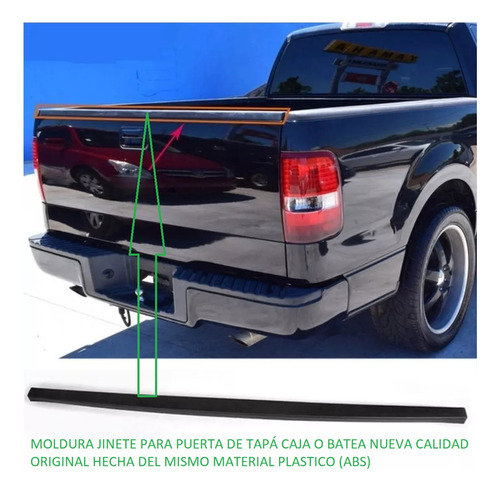 Moldura Spoyler Tapa Caja Batea Ford Lobo Lariat 2007 2008