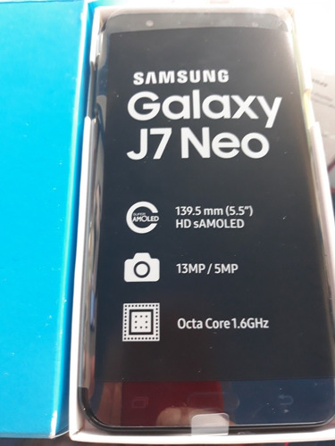 Samsung J7 Neo Dual Sim, Nuevos, $7900