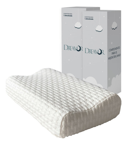 Paquete De 2 Almohadas Dreamor Cervicales Ortopédicas Memory