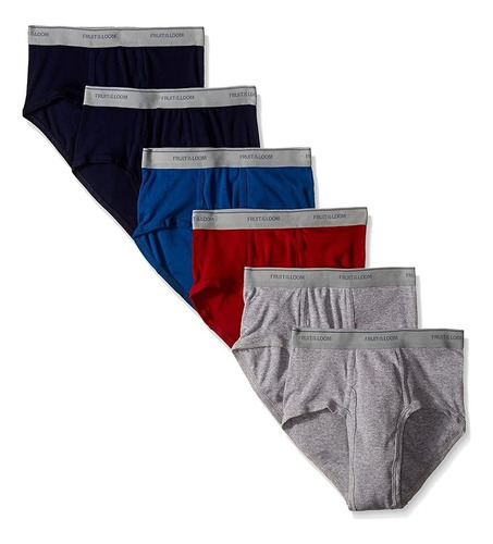 Calzoncillos Fruit Of The Loom Para Hombre(pack X6) Small