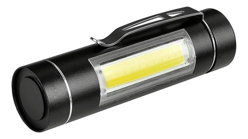 Mini Linterna De 1 Modo Xpe Q5 Cob Led Pocket Clip 14500/aa