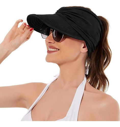 Protección Uv Sombrero De Visera De Sol De Ala Anchapara [u]