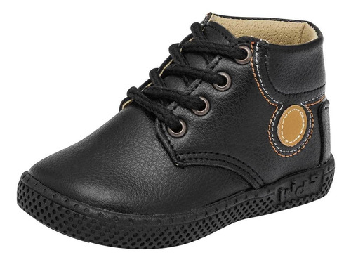 Chaparrin Zapatitos Para Bebé Niño Negro, Código 104333-1