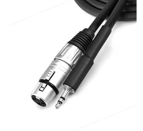 Cabo De Áudio Santo Angelo P2 St X Xlr Fêmea Linha 5 Metros