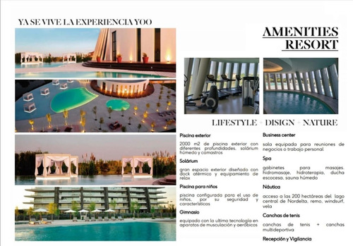 Imagen 3 de 21 de Magnífico Departamento Premium Con Vista Al Lago. Yoo 4-nordelta