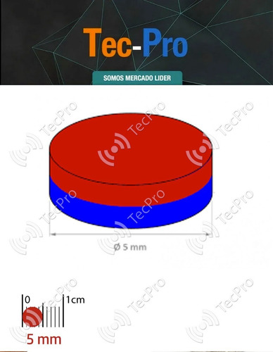 Imagen 4 de 9 de 1000 Imanes De Neodimio 5x1 Mm Super Potentes