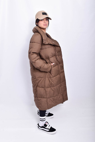 Campera Abrigo Larga Mujer Grande Oversize Vera Super Larga