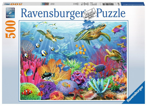 Rompecabezas Ravensburger Tropical Waters Puzzle 500 Pcs