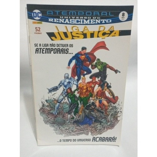 História Em Quadrinhos Dc Liga Da Justiça #8 Nov/2017 