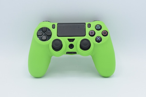 Imagen 4 de 4 de Funda Protectora Silicona Joystick Ps4 Gamer Lisa Colores