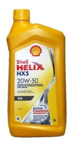 Aceite 20w50 Mineral Shell Helix