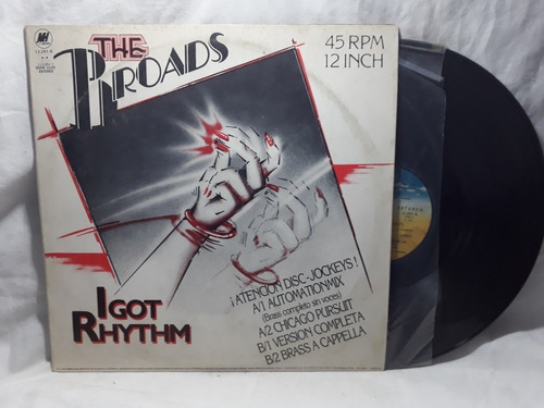 The Broads I Got Rhythm Tengo Ritmo Maxi Single Vinilo M,