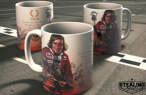 Imagen 2 de 3 de Taza Fierrera - James Hunt #05 | World F1 Champion Edition