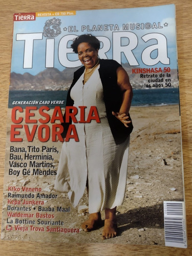 Revista El Planeta Musical / Tierra, Cesaria Evora
