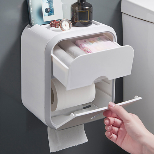 Estante De Almacenamiento De Rollos De Papel Higiénico Para