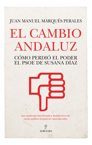 Libro El Cambio Andaluz De Marqués Perales, Juan Manuel