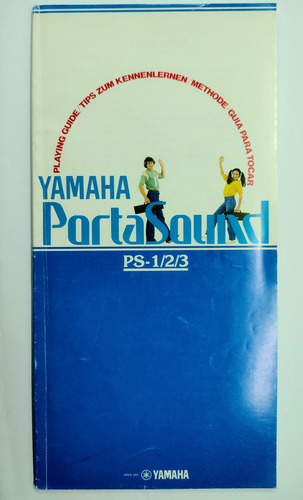 Manual Y Partitura De Órgano Yamaha Ps3 Años 80
