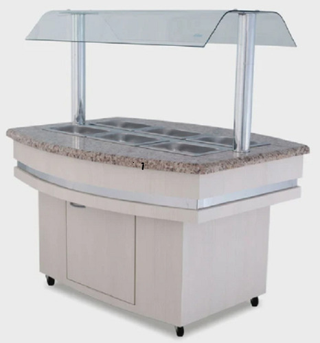 Buffet Modulado 12 Gn Aquecido Frilux Bf004 Varimaq