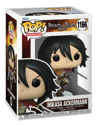 Funko Pop! Animation Attack On Titan - Mikasa Ackerman #1166