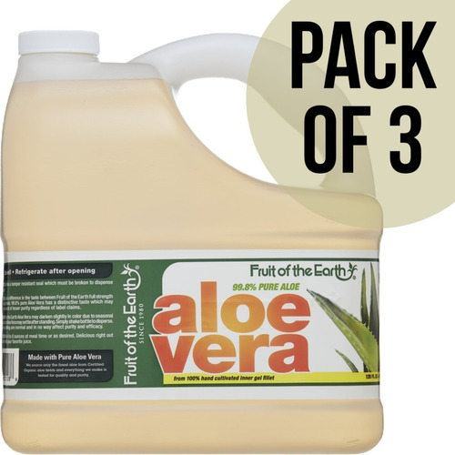 Jugo De Aloevera Fruit Of The Earth Health Pack Of 3