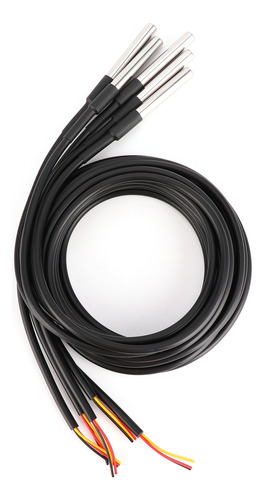 Sensor De Temperatura, 5 Unidades, Sonda De Acero Inoxidable