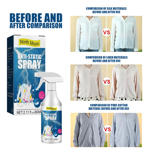 Spray Antiestático For Ropa De Casa Y Edredones