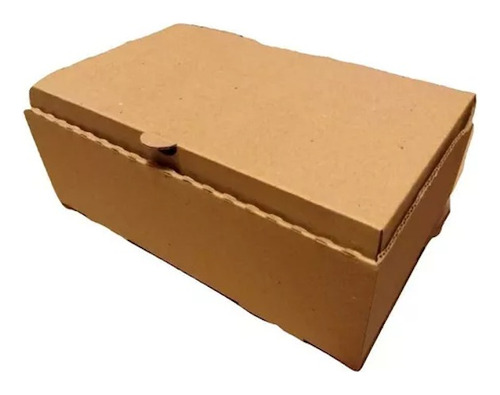 Caja Cartón Combo Hamburguesa + Papas 25x13,5x6cm X50u