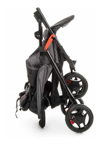 Imagem 10 de 10 de Carrinho De Bebe Travel System Delta - Cinza Grid - Voyage
