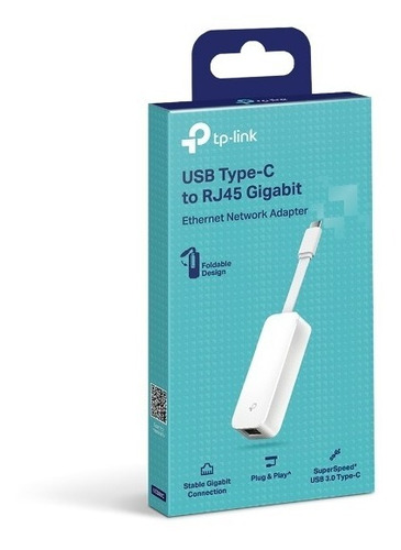 Imagen 3 de 3 de Adaptador De Red Usb Type-c A Rj45 Gigabit Ethernet /v /vc