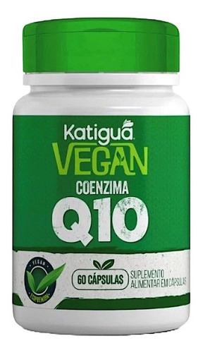 Vegan Coenzima Q10 100mg 60 Cápsulas - Katiguá