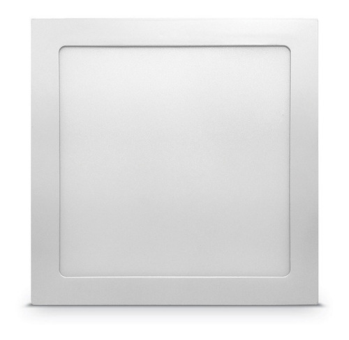 Lampara Panel Led Empotrable Cuadrado 12w Run