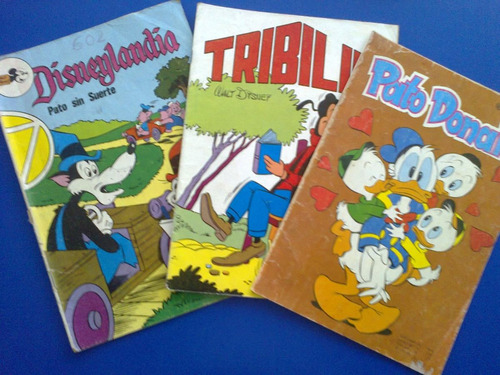 Coleccion De 3 Revistas Comics Disney