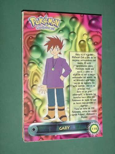 Pokemon Postcard Nintendo # 116 - Gary