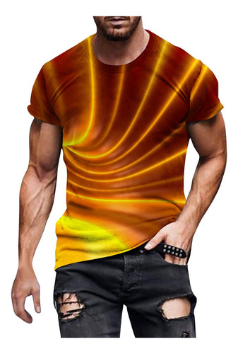 Nueva Camiseta Transpirable Para Hombre 3d Unlocated Sky Bea