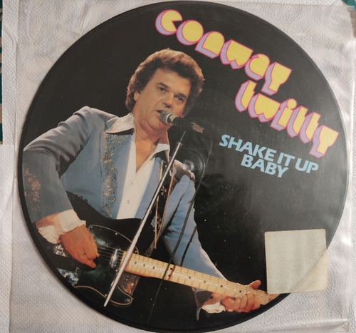 Vinilo Lp Conway Twitty . Shake It - Picture Dis(xx250